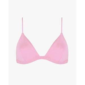 Track Triangle Bikini Top Bubblegum Pink