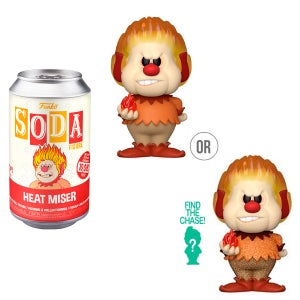 Year Without Santa Heat Miser Vinyl Soda With Collector Can
