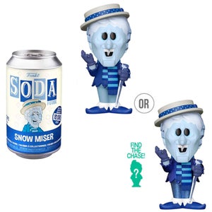 Year Without Santa Snow Miser Vinyl Soda With Collector Can