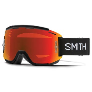 Smith Squad MTB Goggles - Black - Everyday Chromapop Red Mirror