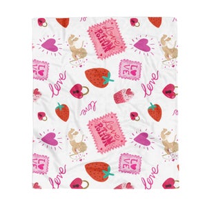 Love Potion Fleece Blanket