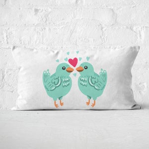 Love Birds Rectangular Cushion