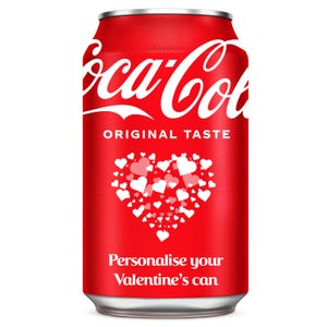 Coca-Cola Original Taste 330ml - Personalised Can - Cupid