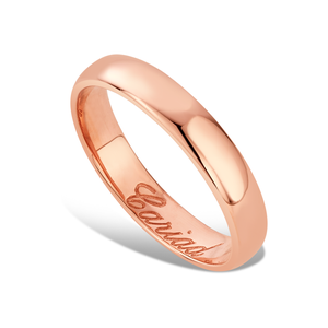 18ct 4mm Windsor Wedding Ring - Rose Gold