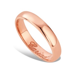 Clogau 4mm Windsor Wedding Ring - Rose Gold