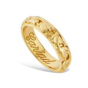 18ct Gold Tree of Life Wedding Ring - Gold
