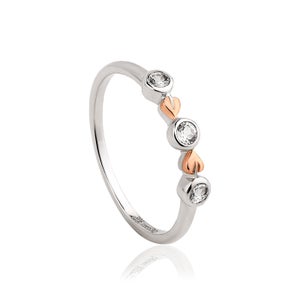 Clogau Tree of Life Clover Ring - Sterling Silver/Gold