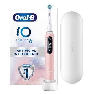 Oral B IO6 Pink Sand Electric Toothbrush with Travel Case