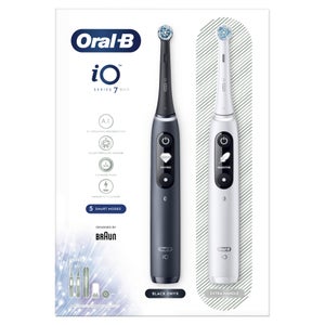 Oral-B iO7 - Black & White Electric Toothbrushes