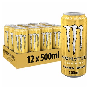 Monster Energy Drink Ultra Gold 500ml x12