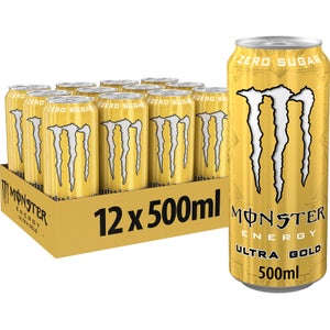 Monster Energy Drink Ultra Gold 500ml x12