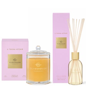 Glasshouse Fragrances A Tahaa Affair Candle and Liquid Diffuser