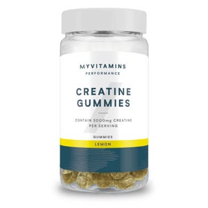Myvitamins Creatine Gummies, Bottle, 90 gummies