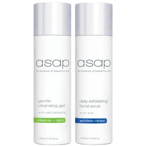 asap Exclusive Gentle Cleanse and Exfoliate Set