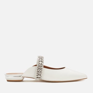 Kurt Geiger London Women's Princely Leather Mules - White