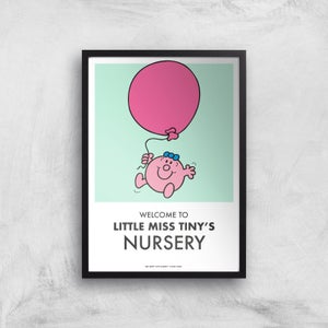 Mr Men & Little Miss Little Miss Tiny's Nursery Giclee Art Print