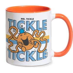 Mr Men & Little Miss Mr. Tickle Mug - Orange