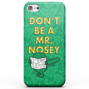 Mr Men & Little Miss Dont Be A Mr. Nosey Phone Case for iPhone and Android