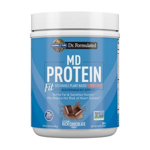MD Protein FIT Gerst- en Rijsteiwitpoeder  - Chocolade - 635 g