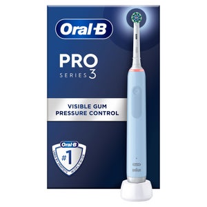Oral B Pro 3 3000 Cross Action Blue Electric Toothbrush