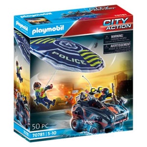 Playmobil Police Parachute with Amphibious Vehicle (70781)