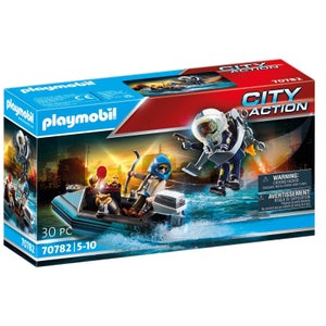 Playmobil Police Jet Pack with Boat (70782)