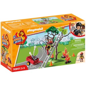 Playmobil D.O.C.- Fire Rescue Action: Cat Rescue (70917)