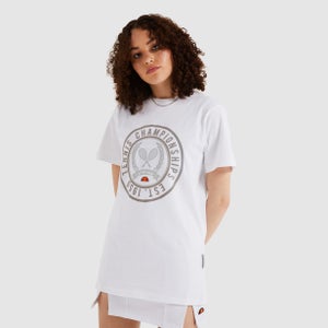 T-Shirt Strass Weiß für Damen