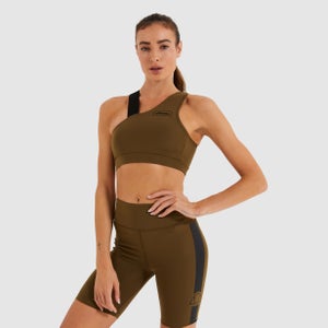 Bauchfreies Tank-Top Pacey Khaki für Damen