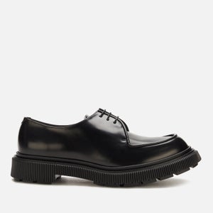 Adieu Men's Type 124 Leather Derby Shoes - Black