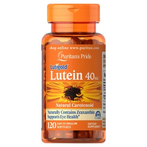 Puritan's Pride Lutein 40mg - 120 Softgels
