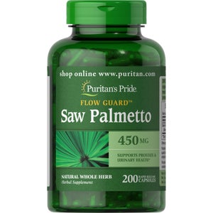 Puritan's Pride Saw Palmetto 450mg - 200 Softgels