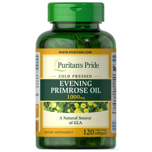 Puritan's Pride Evening Primrose Oil 1000mg - 120 Softgels