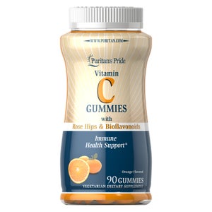 Vitamin C with Rose Hips & Bioflavonoids - 90 Gummies