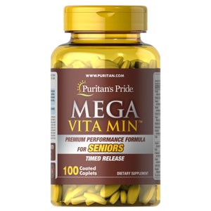 Mega Vita-Min<sup>TM</sup> Time Release for Seniors - 100 Caplets