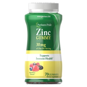 Puritan's Pride Zinc 30mg - 70 Gummies