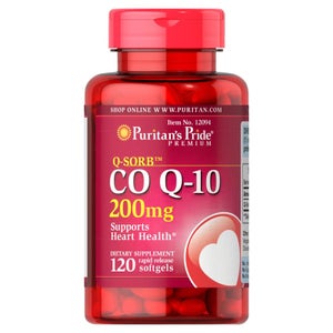 Puritan's Pride Coenzyme Q10 200mg - 120 Softgels