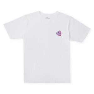 Disney Love Heart Lilo Oversized Heavyweight T-Shirt - White
