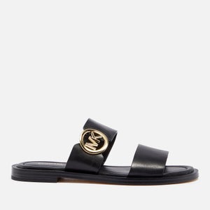 MICHAEL Michael Kors Women's Summer Double Strap Sandals - Black