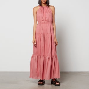 MICHAEL Michael Kors Women's Lawn Halter Dress - Dusty Rose