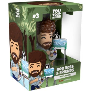Youtooz Bob Ross 5" Vinyl Collectible Figure - Bob Ross & Friends
