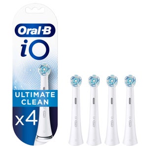 Oral-B Toothbrush Heads iO Ultimate Clean White Toothbrush Heads 4 Pack