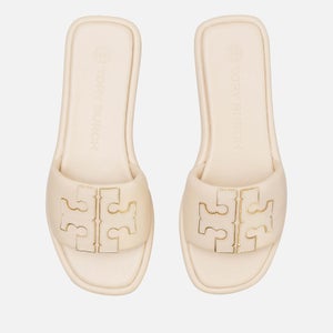 Tory Burch Women's Double T Sport Slide Sandals - Dulce De Leche