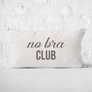  No Bra Club Rectangular Cushion