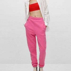 HUGO Women's Nigia Sweatpants - Dark Pink