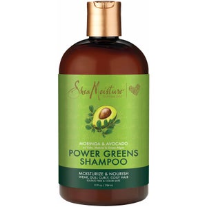 SheaMoisture Moringa and Avocado Power Greens Shampoo 384ml