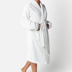 ESPA Waffle Bath Robe - White