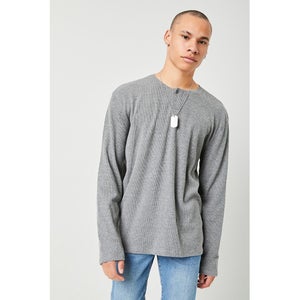 Button Thermal Henley