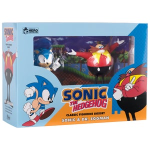 Eaglemoss Sonic & Dr Eggman Figurine Box Set