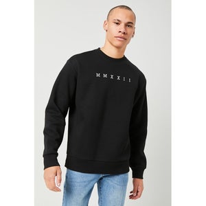 Embroidered MMXXII Pullover